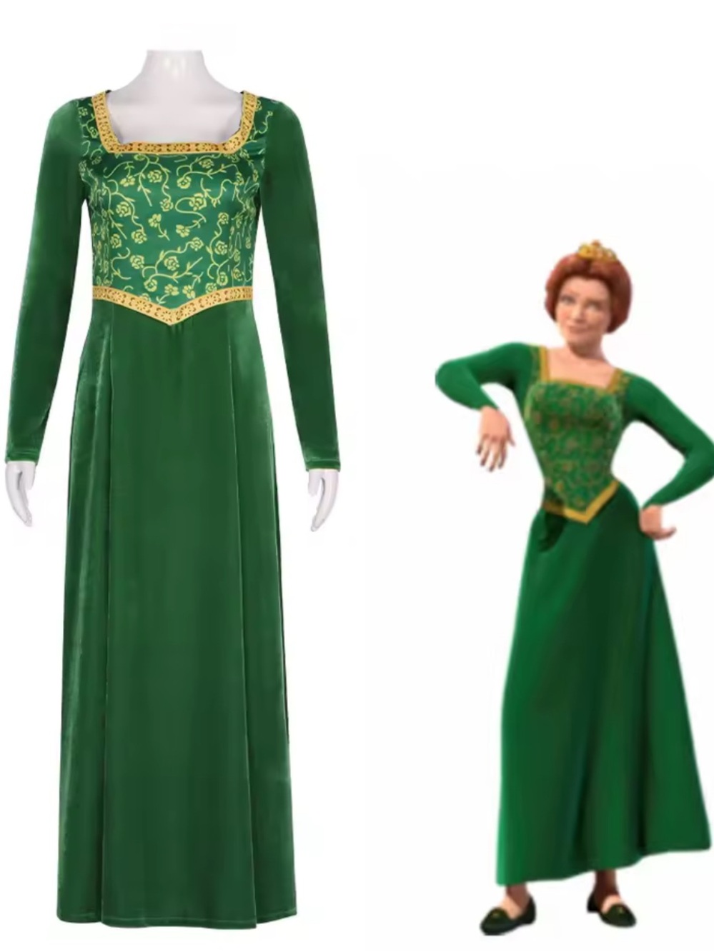 👑Shrek Princess Fiona Costume👑